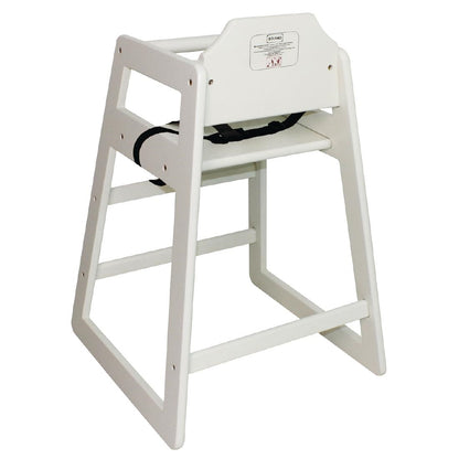 DL833 Bolero Hoge Kinderstoel antiek wit