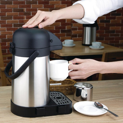 DL163 Olympia RVS pomp thermoskan 1,9Ltr