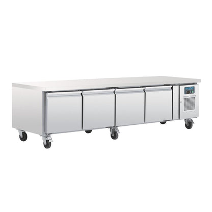 DA464 Polar GN laag model koelwerkbank 4-deurs