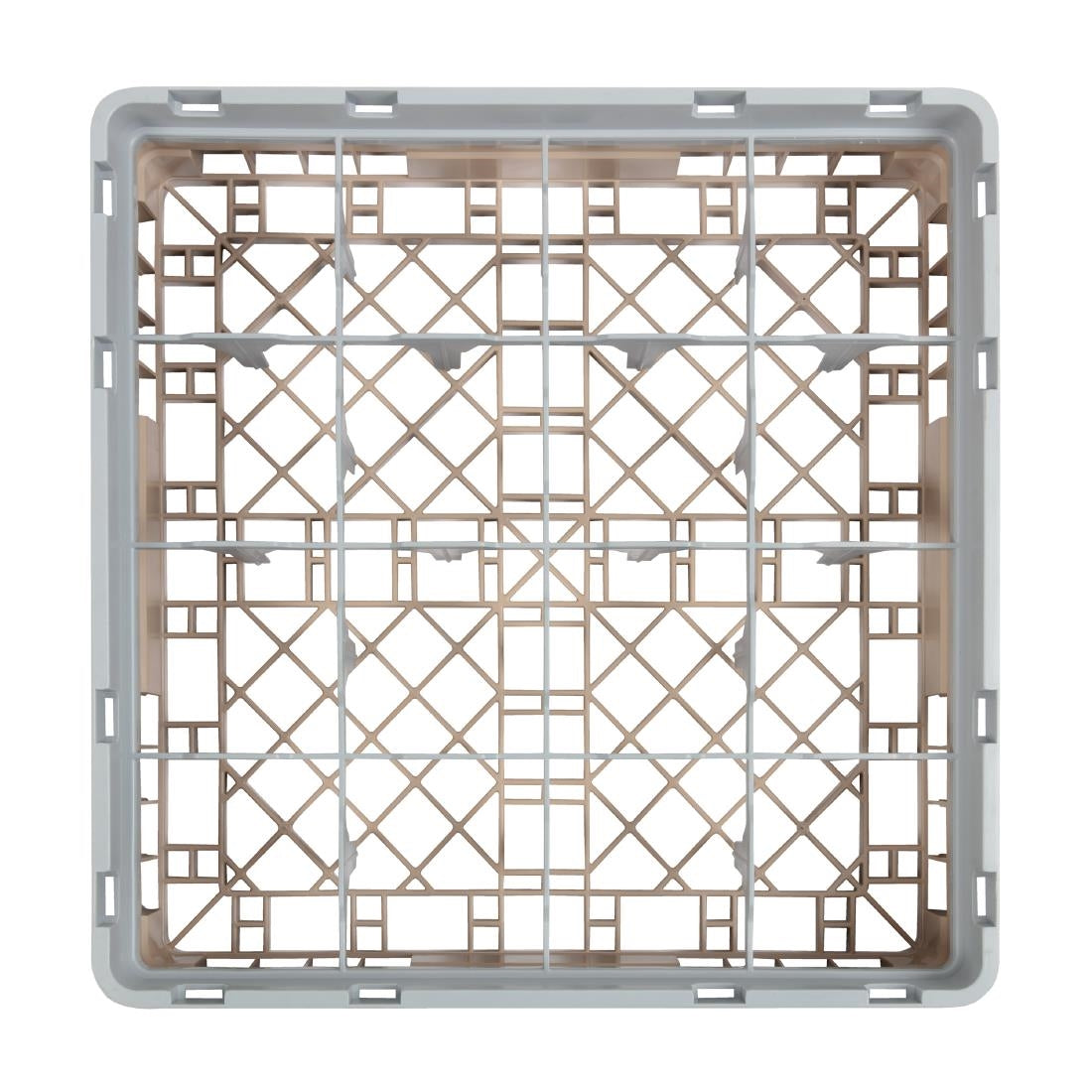 DW550 Cambro Camrack vaatwaskorf met 16 compartimenten max. glashoogte 9,2cm