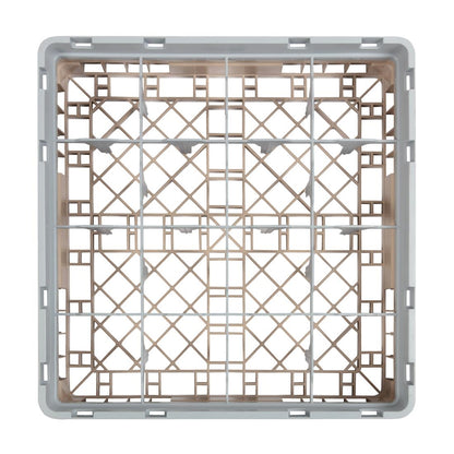 DW550 Cambro Camrack vaatwaskorf met 16 compartimenten max. glashoogte 9,2cm