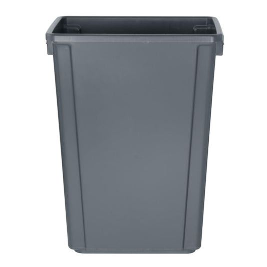 DX965 Jantex Smalle Afvalbak Grijs 60Ltr