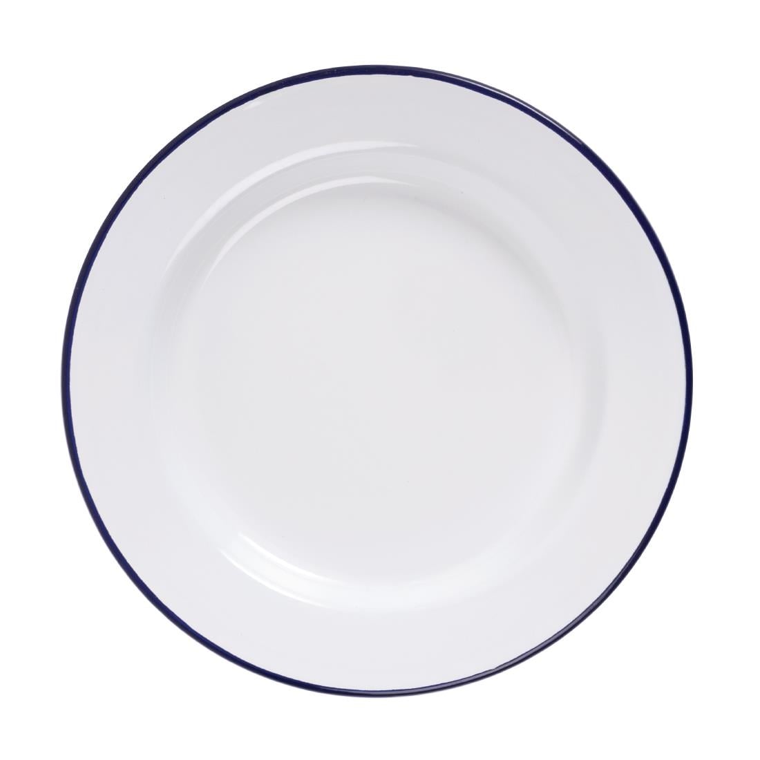 GM512 Olympia Emaille borden 24,5cm (6 stuks)