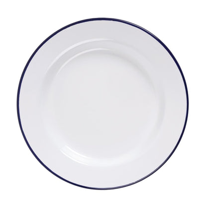 GM512 Olympia Emaille borden 24,5cm (6 stuks)
