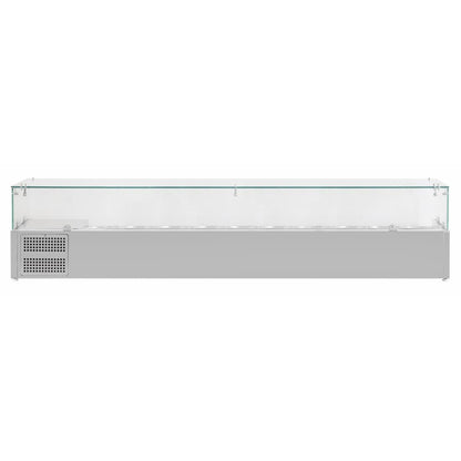 G611 Polar G-serie opzetkoelvitrine 10x GN 1/4