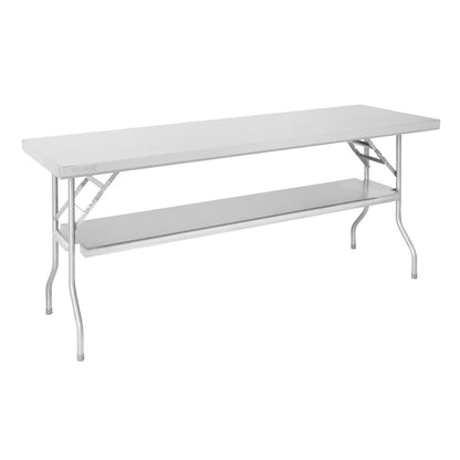 DR195 Vogue Roestvrijstalen Opklapbare Werktafel 1830x760x780