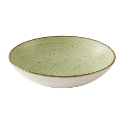 HX043 Churchill Stonecast Raw Green Coupe Schalen 184mm (12 stuks)