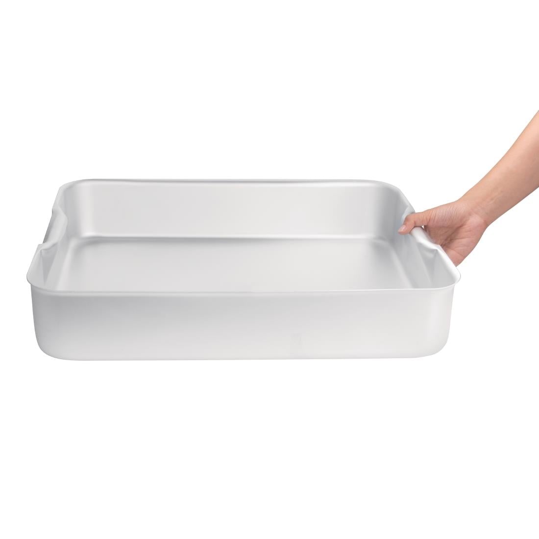 K414 Vogue extra diepe aluminium braadslede 52cm