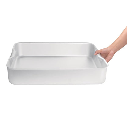 K414 Vogue extra diepe aluminium braadslede 52cm