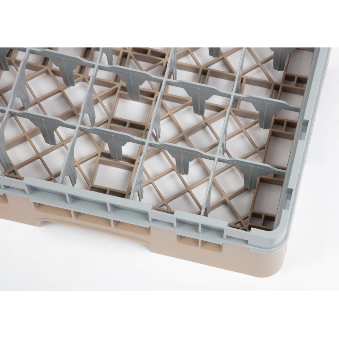 DW554 Cambro Camrack vaatwaskorf met 25 compartimenten max. glashoogte 9,2cm