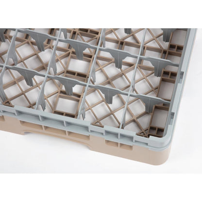 DW554 Cambro Camrack vaatwaskorf met 25 compartimenten max. glashoogte 9,2cm
