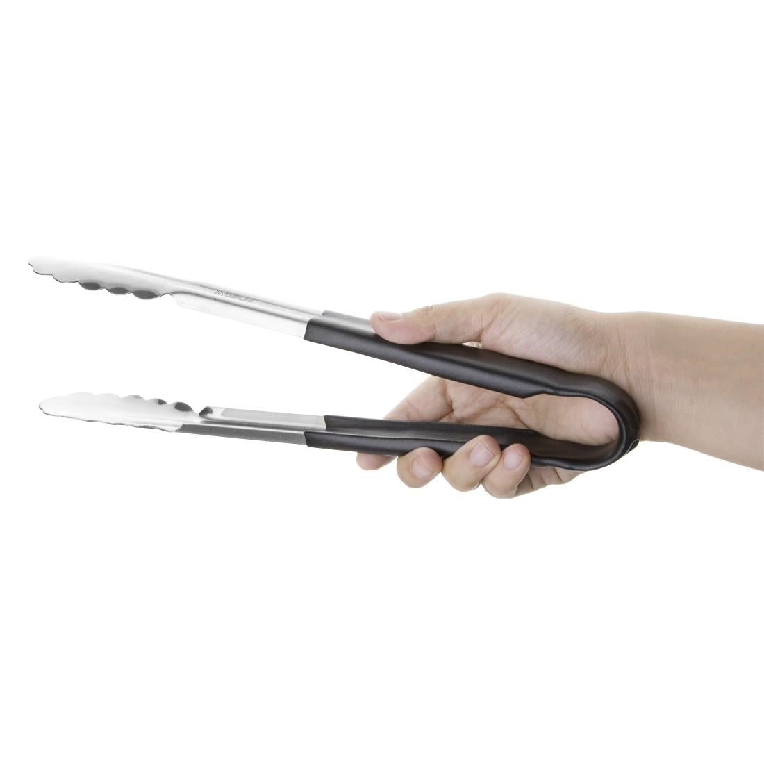 CB153 Hygiplas kleurcode serveertang zwart 30cm