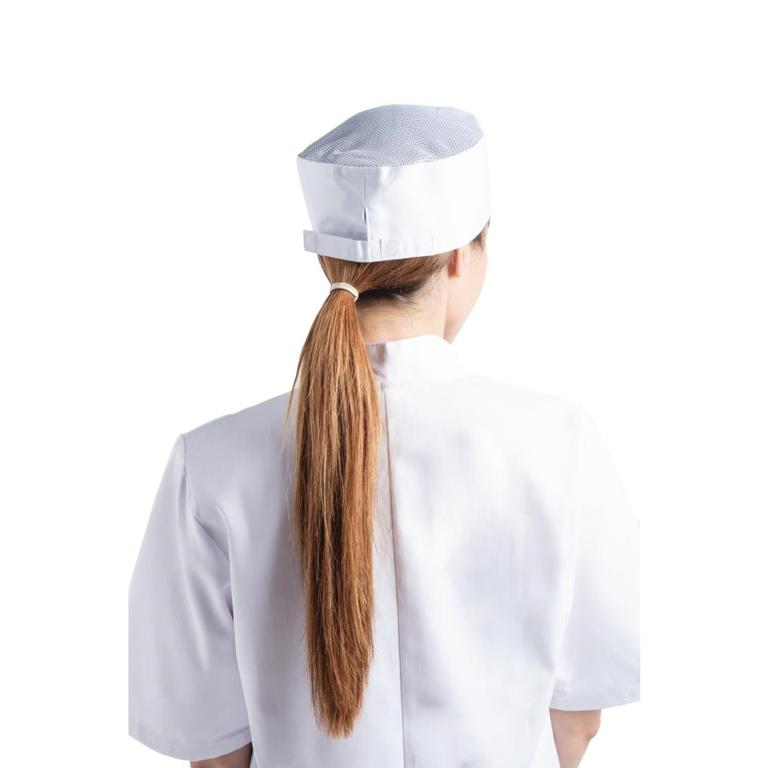 A703 Chef Works Cool Vent beanie wit