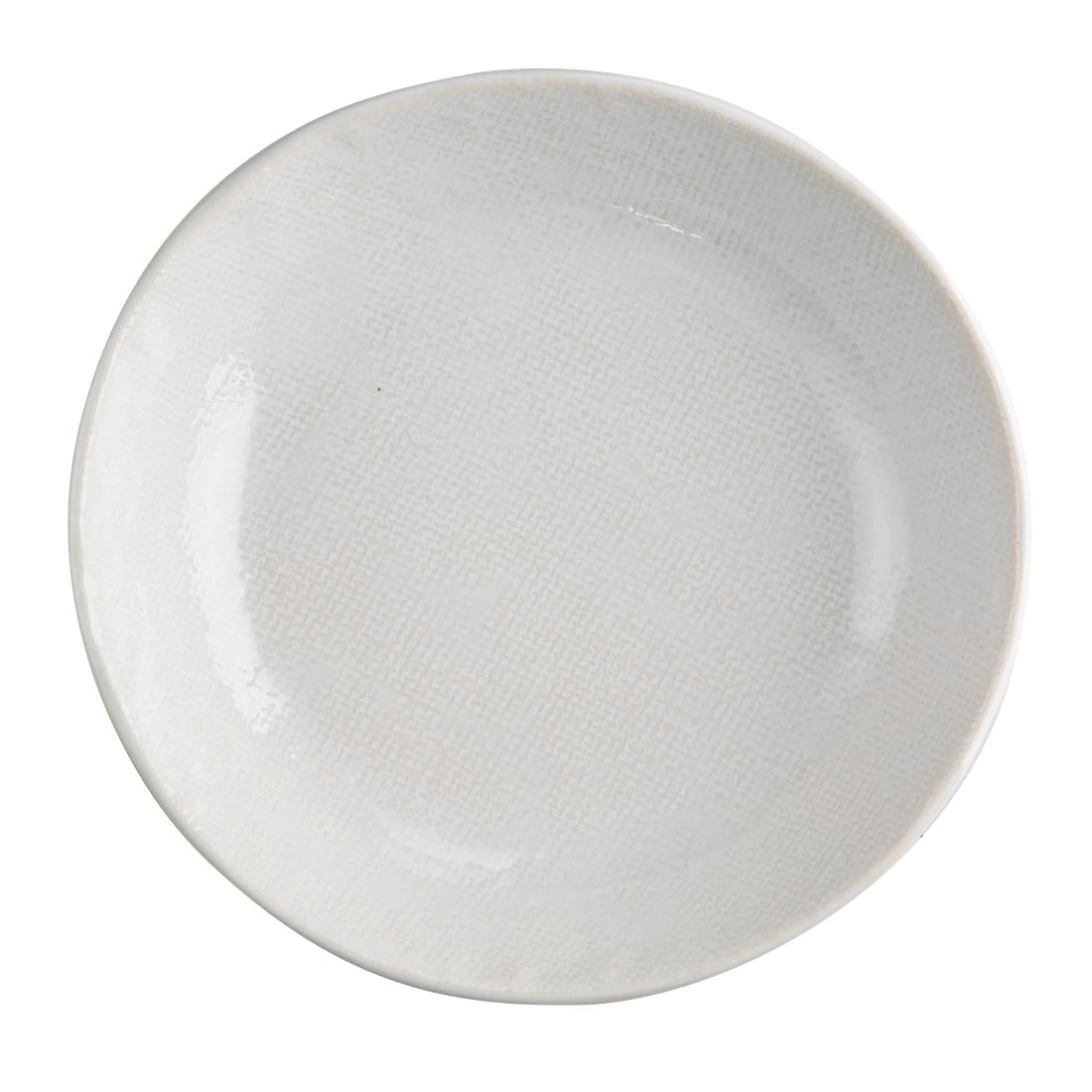 FU228 Olympia Denim Witte Coupe Kommen 220mm (6 Stuks)