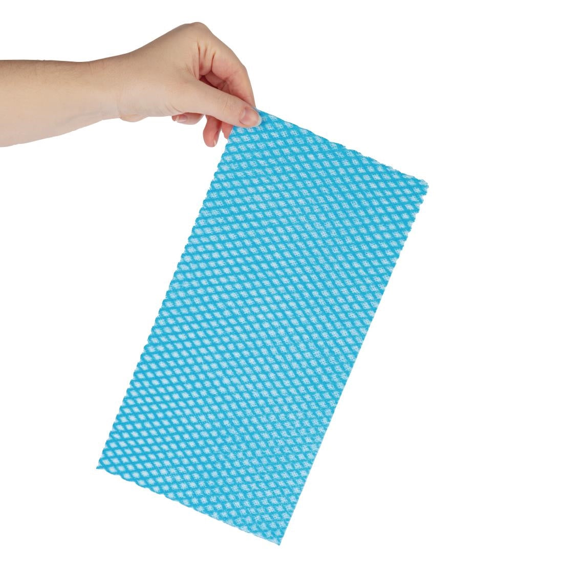 F955 Jantex Solonet non-woven schoonmaakdoekjes 58(B) x 33(D)cm blauw (50 stuks)