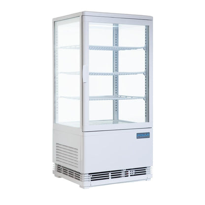 G619 Polar C-serie koelvitrine wit 68L