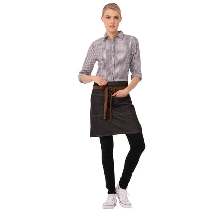 B587 Chef Works Urban Memphis standaard sloof zwart