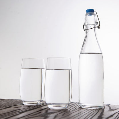 GG929 Olympia glazen waterflessen 0,5L (6 stuks)