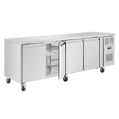 UA049 Polar U-Serie Vier Deurs Counter Koelkast 553Ltr
