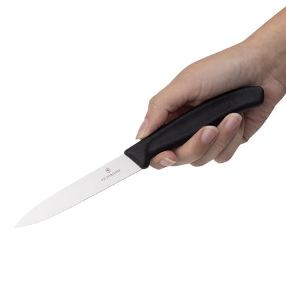 CX743 Victorinox schilmesje 10cm zwart
