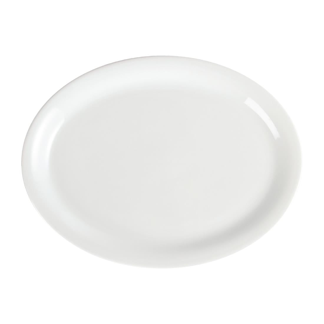 CB484 Olympia Whiteware Ovale Serveerschaal 29,2cm (6 Stuks)