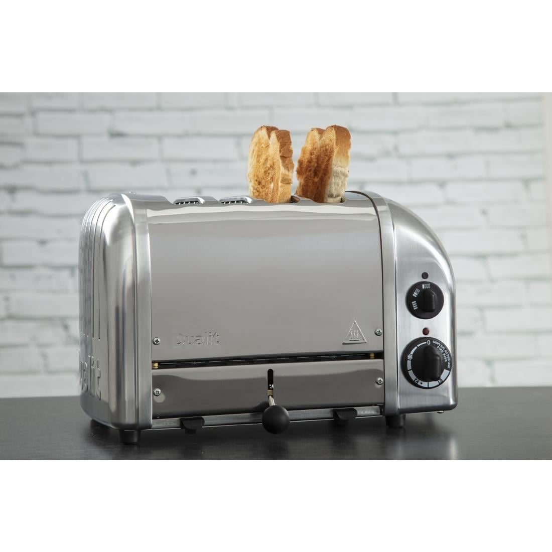 L139 Dualit Vario 2x2 combi broodrooster 4 sleuven RVS 42174
