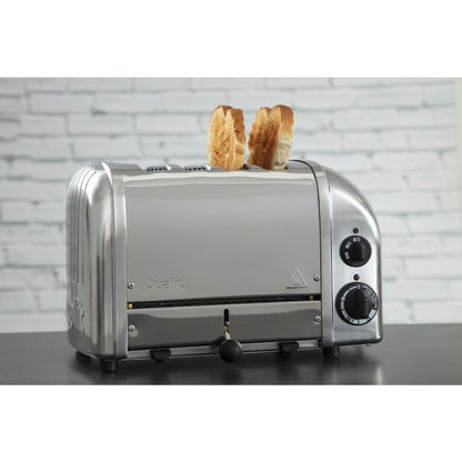 L139 Dualit Vario 2x2 combi broodrooster 4 sleuven RVS 42174