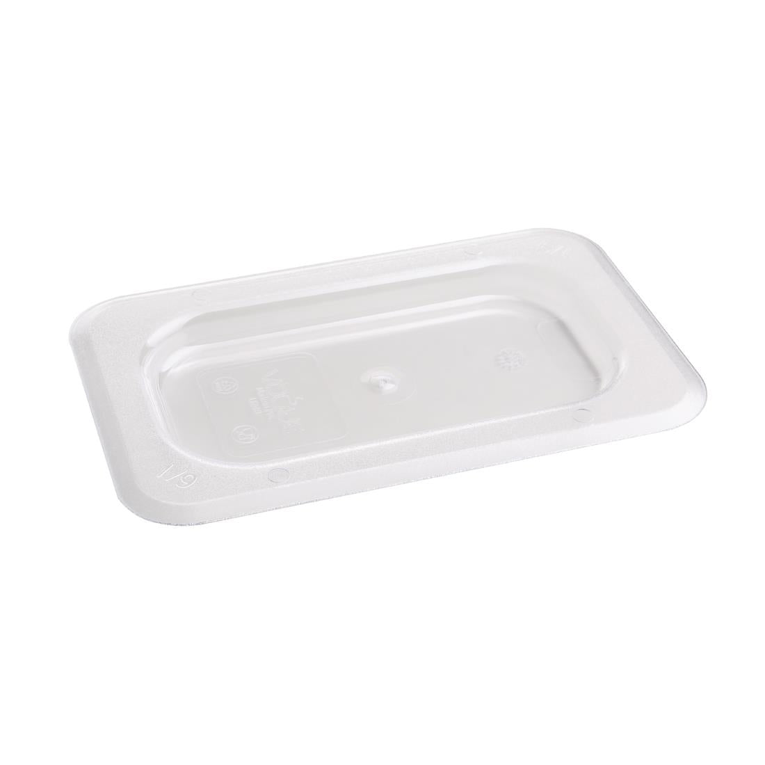 U249 Vogue polycarbonaat deksel transparant GN1/9