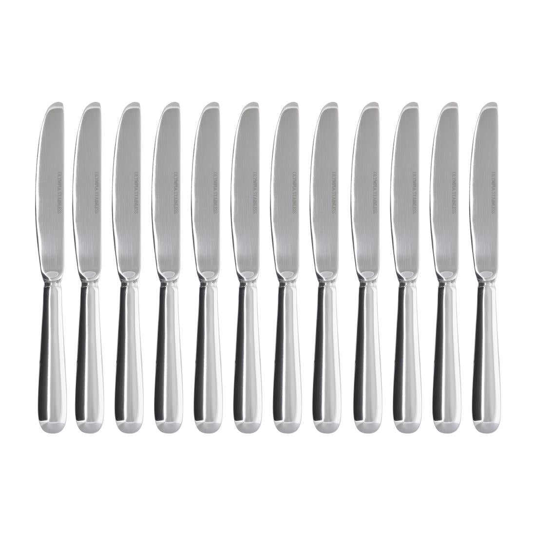 D595 Olympia Baguette tafelmessen (12 stuks)
