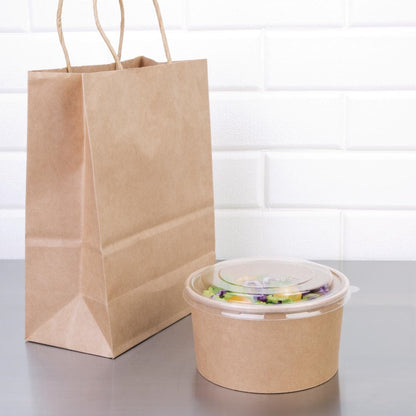FB199 Fiesta Recyclable PET deksel voor ronde saladeschalen FB196, FB197 en FB198 (300 stuks)