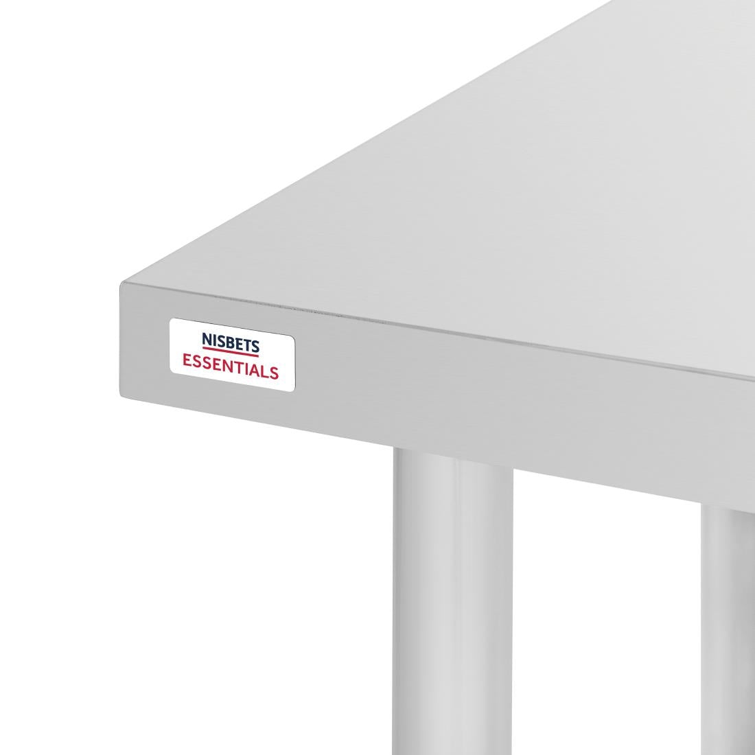 CH059 Nisbets Essentials RVS werktafel 800 x 600mm