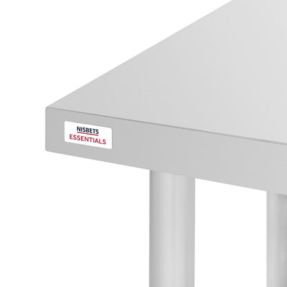 CH059 Nisbets Essentials RVS werktafel 800 x 600mm