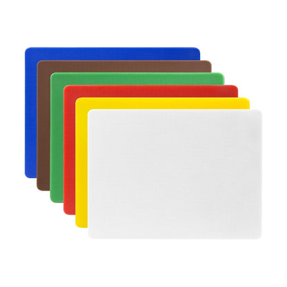 HC885 Hygiplas kleine LDPE snijplanken set 300x225x10mm (6 stuks)
