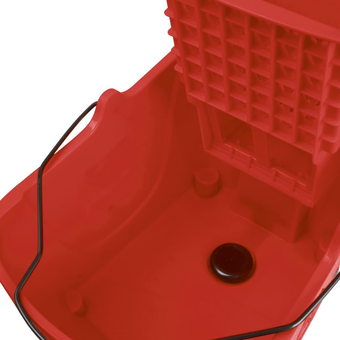FW868 Jantex 30Ltr Dweilemmer Met Voetpedaalontgrendeling - Rood
