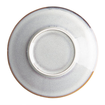 FU189 Olympia Drift Grijze Effen Coupe Borden 180mm (6 Stuks)