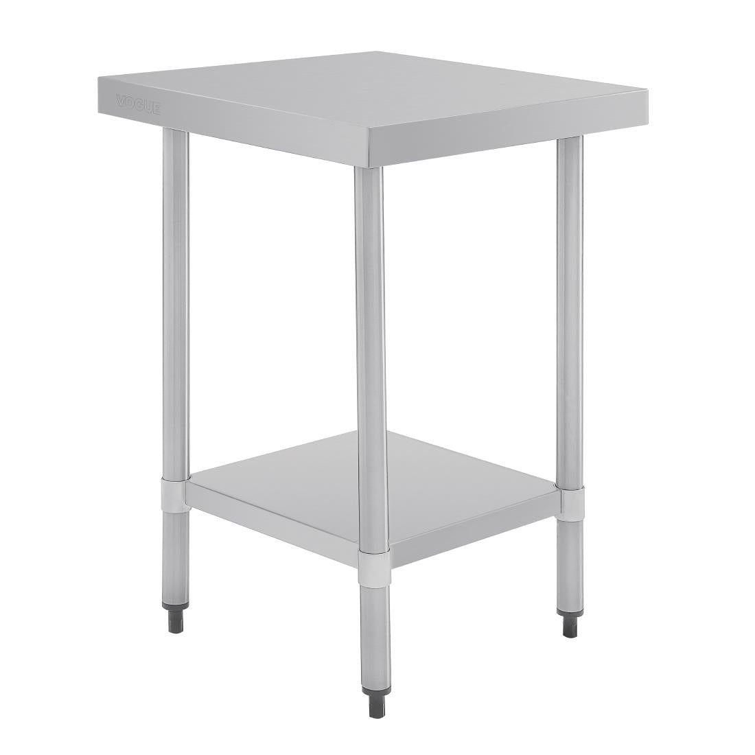 GJ500 Vogue RVS werktafel zonder achteropstand 90x60x70cm