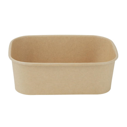 HW622 Fiesta Recycleerbare Rechthoekige Voedselcontainers 750ml (300 stuks)
