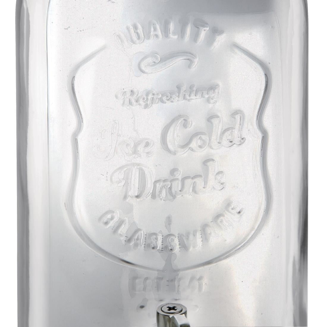 CN680 Olympia drankdispenser met tekst en klemdeksel 3,6Ltr