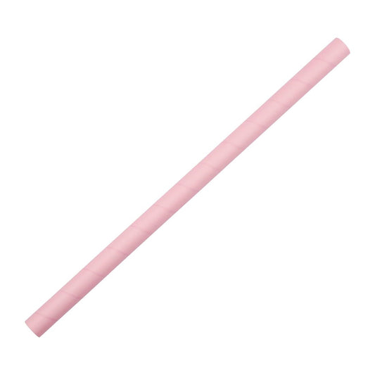 FB149 Fiesta Compostable composteerbare smoothierietjes roze (250 stuks)
