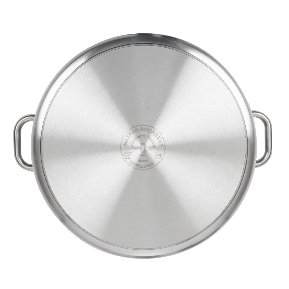 K774 Matfer Bourgeat Excellence RVS inductie soeppan 50Ltr