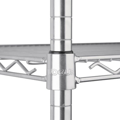 L929 Vogue voorraadrek met 4 schappen 152,5x46cm