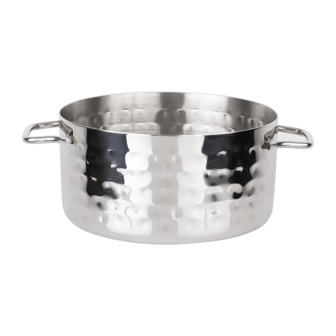 JB193 OlympiaTafel Presentatie Mini Serveer Braadpan Gehamerd 675ml