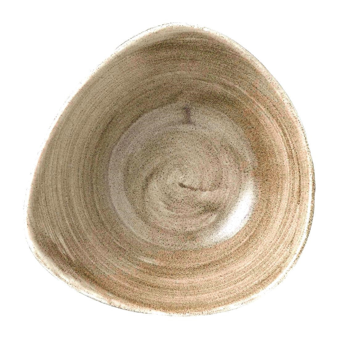 FD864 Churchill Stonecast Patina Antique Taupe Lotus Kom 17.8cm (12 stuks)