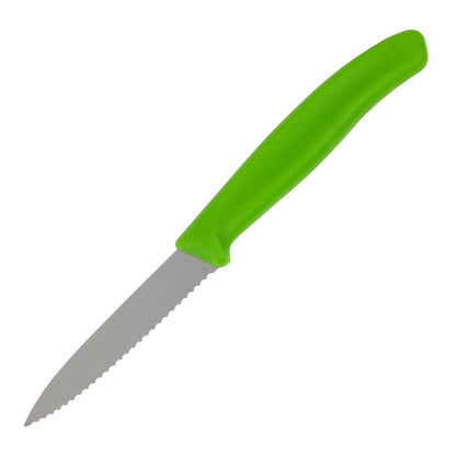 CP841 Victorinox gekarteld schilmesje groen 8cm