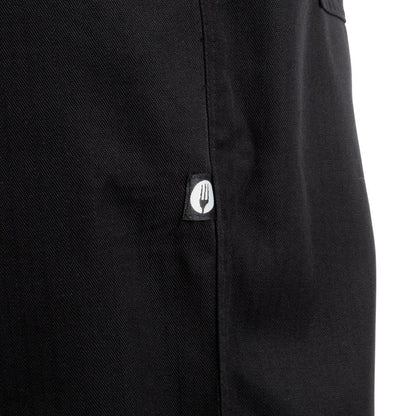 A695-M Chef Works unisex baggy koksbroek zwart M