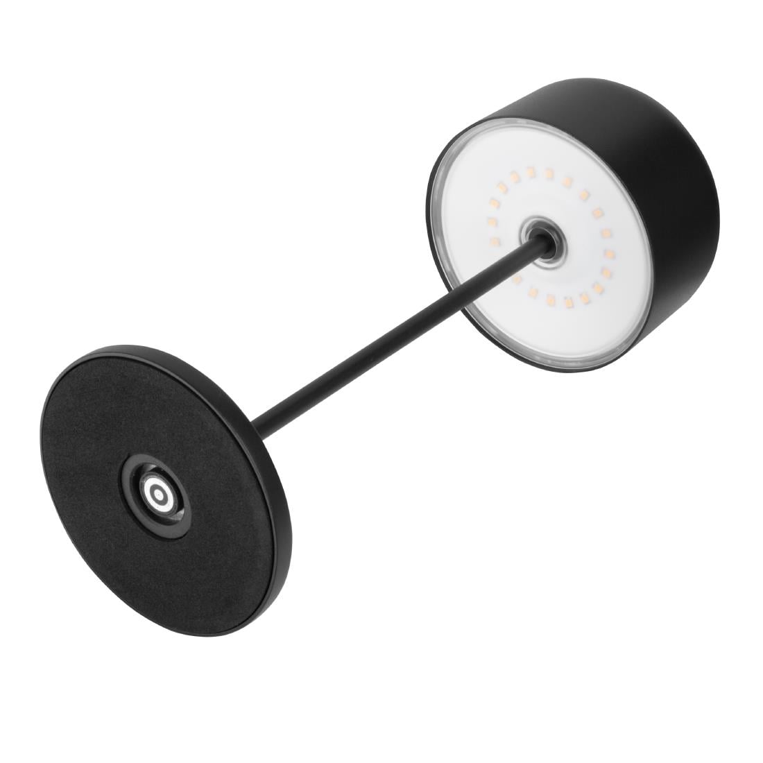 HZ208 Olympia Siena Tafellamp Ronde Koepel Zwart 300mm