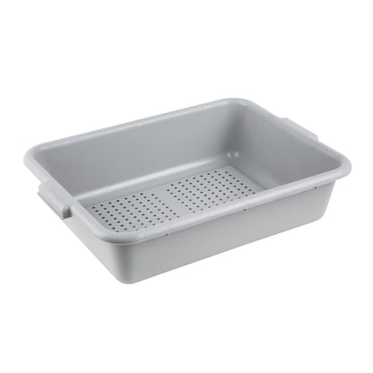 DN583 Vogue Edlp Plastic Perforated Storage Box Grijs