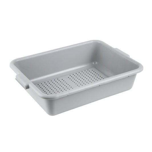 DN583 Vogue Edlp Plastic Perforated Storage Box Grijs