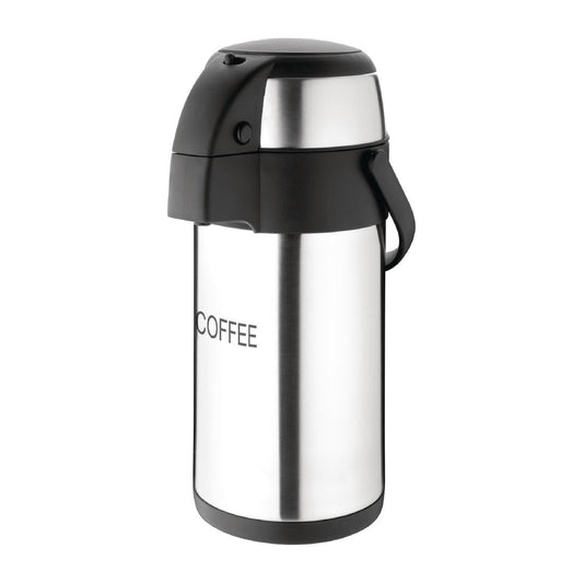 DP128 Olympia RVS pomp thermoskan Coffee 3Ltr