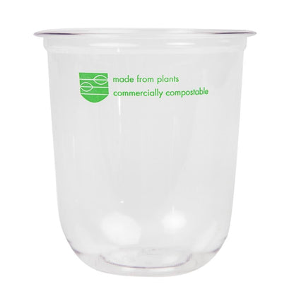 FS174 Vegware 96-serie composteerbare ronde bakjes 473ml (1000 stuks)